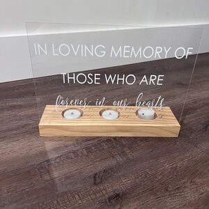 In Loving Memory Sign